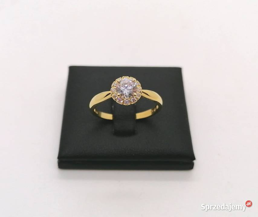 Złoty pierścionek próby 585 342g Rozmiar 24 złoto warmińsko-mazurskie