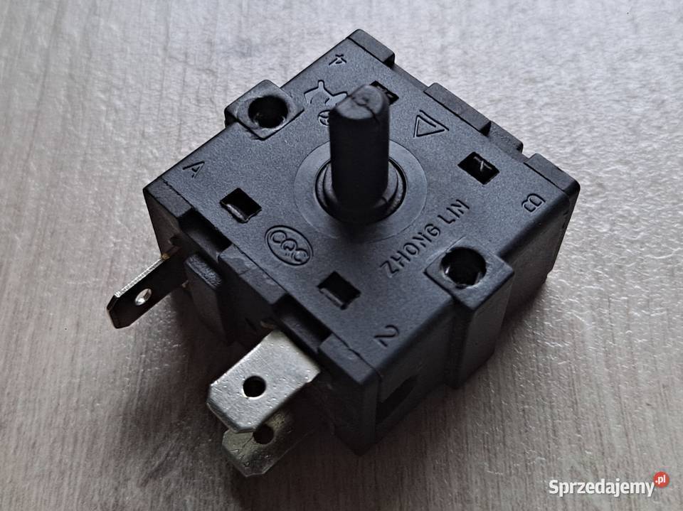 Przełącznik obrotowy XK2 20T100 PA66 250VAC 15A Cieszyn