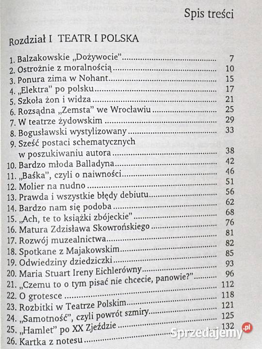 Pisma wybrane Fotel recenzenta Tom 3 Jan Kott Chełm