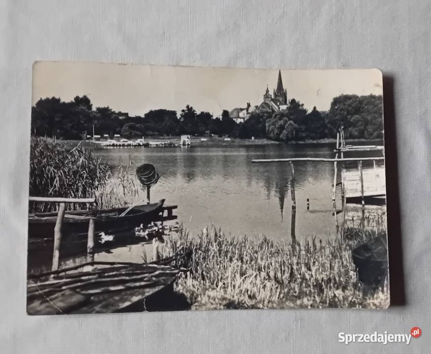 Pocztówka Jezioro Pątnowskie RUCH 1972 r Koźminek