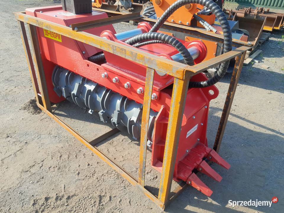 Mulczer hydrauliczny bębnowy głowica kosząca Maków Podhalański