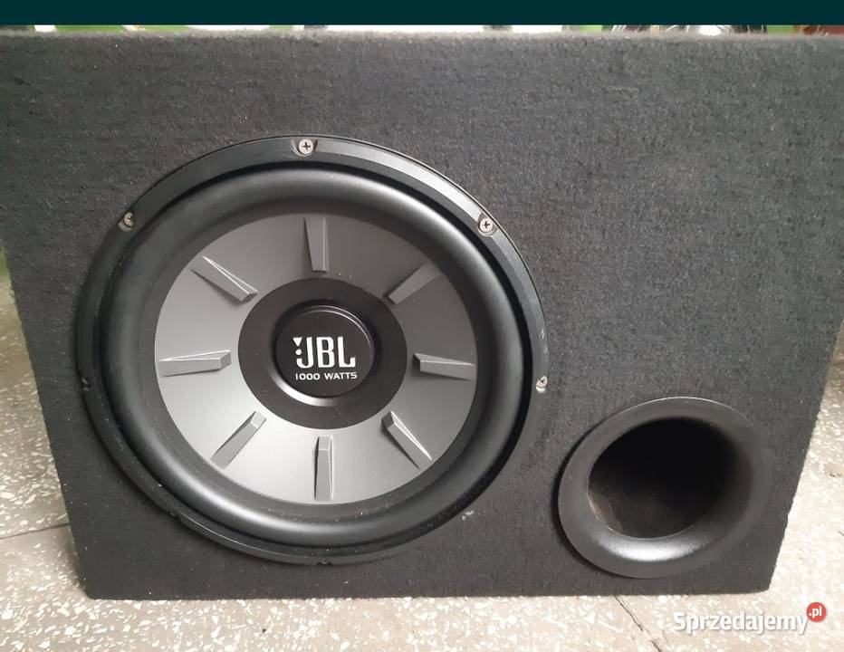 Skrzynia basowa JBL 1000 w tuba subwoofer skrzynie basowe i tuby Żary