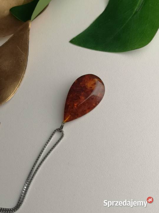 zawieszka bursztyn sprzedam
