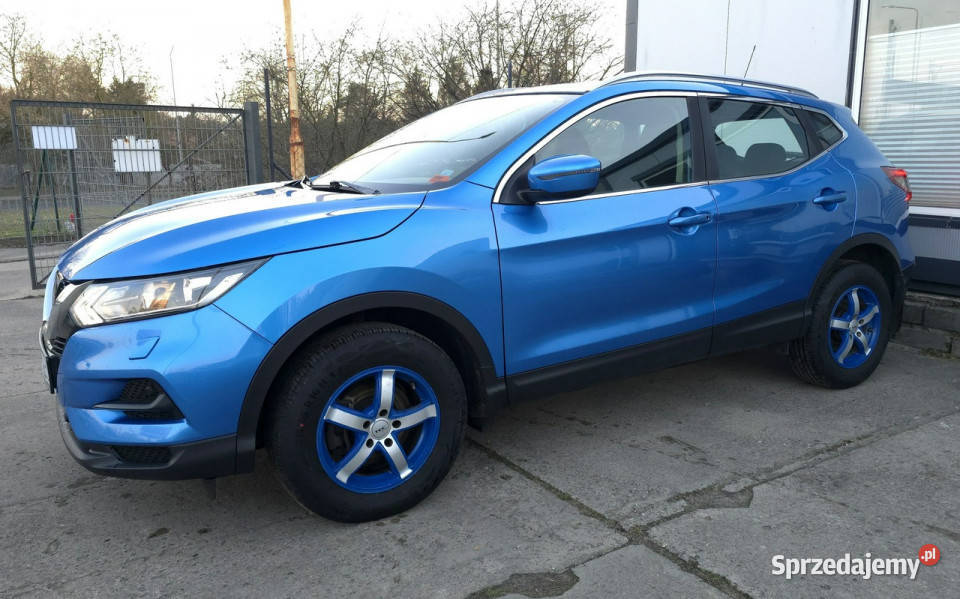 Nissan Qashqai Nissan qashqai niebieski II aluminiowe felgi