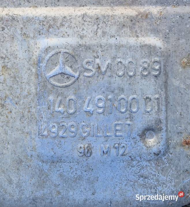 MECEDES W140 S140 CL COUPE 42 50 60 wydech osobowe sprzedam