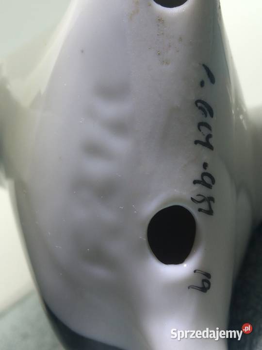 Ćmielów pingwin figurka porcelanowa 155 lata 60 mazowieckie Warszawa