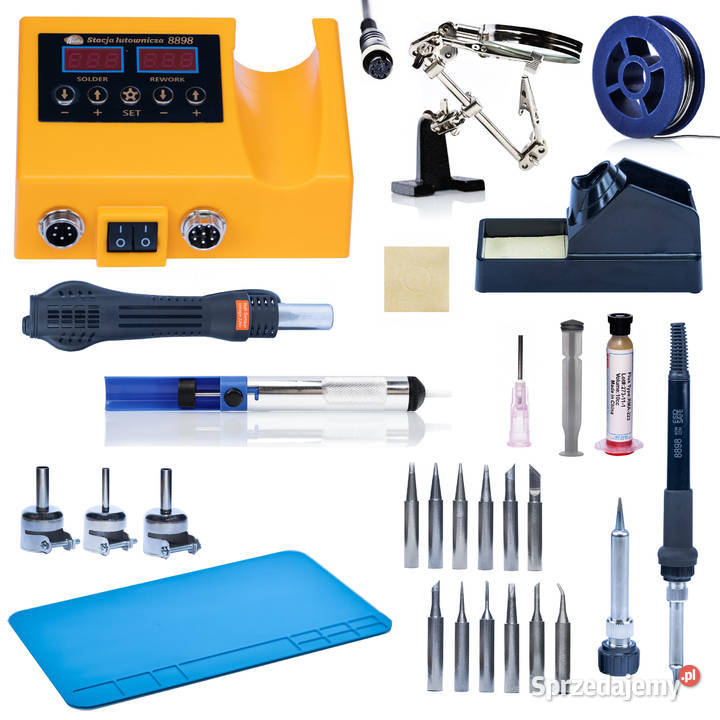 Stacja Lutownicza 2w1 OH660 660W HotAir Grot małopolskie Ludźmierz