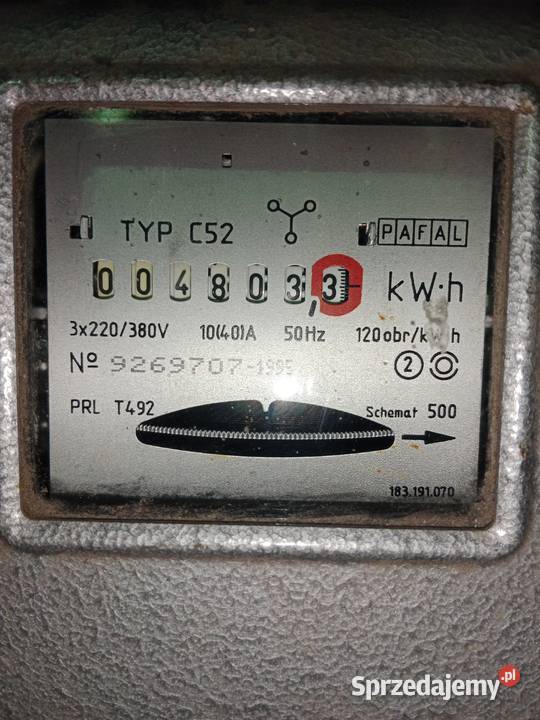 Licznik prądu 3 fazowy