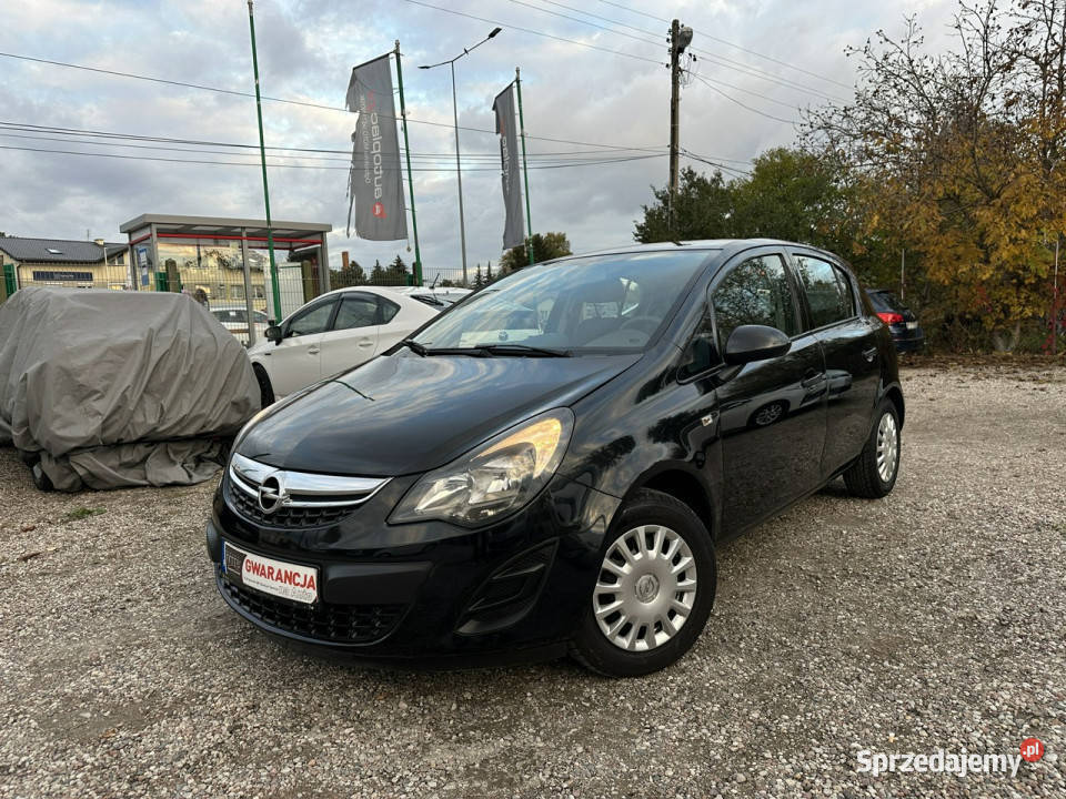 Opel Corsa 12 benzyna 85 Salon II Rok produkcji 2014 Warszawa