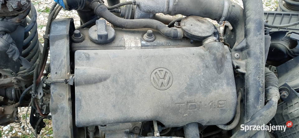 VW kompletny silnik 19TDI 1Z Volkswagen Silniki kompletne Sieradz