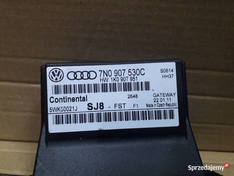 Moduł sterownik Gateway 7N0907530C VW Seat Skoda Wyszków