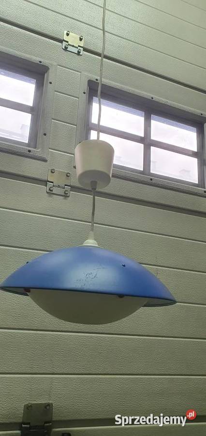 Lampa wisząca sufitowa odcienie błękitu Łódź