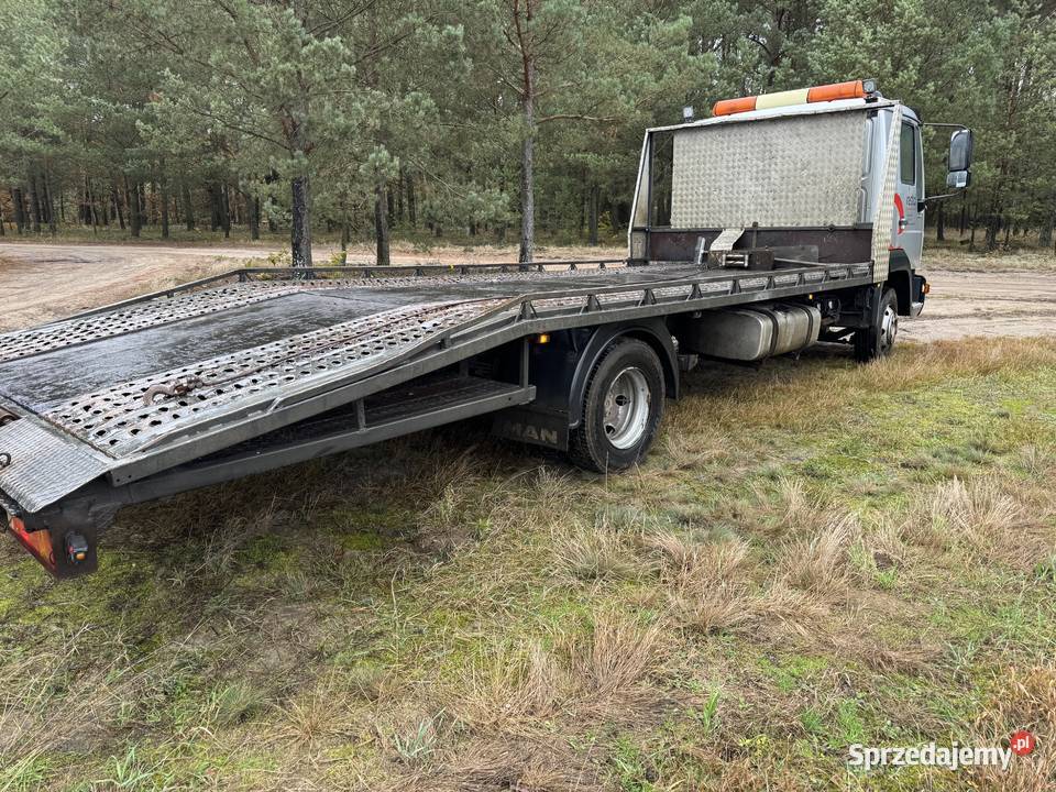 MAN pomoc drogowa samochód specjalny Lipowa