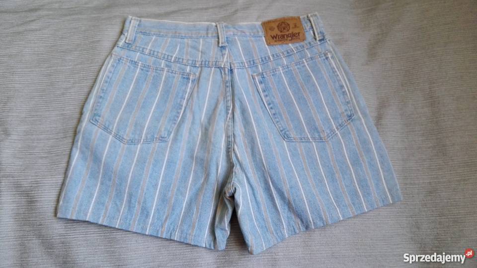 JEANSOWE SPODENKI SZORTYWRANGLER R30