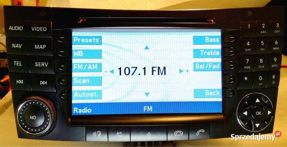 RADIO NAWIGACJA MERCEDES COMAND NTG1 Radioodtwarzacze Konin