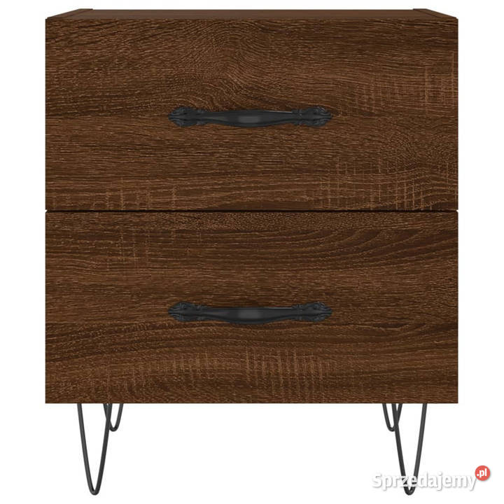 Szafki nocne 2 brązowy dąb 40x35x475 WM827307 Warszawa sprzedam