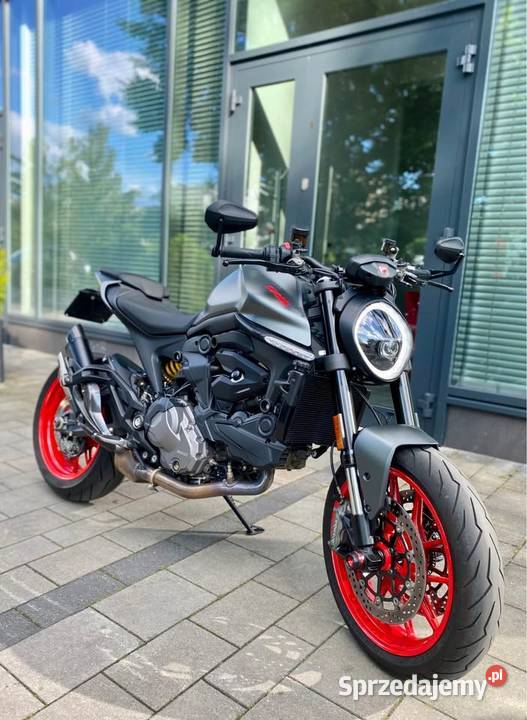 Ducati Monster 937 polski salon dużo dodatków Piła