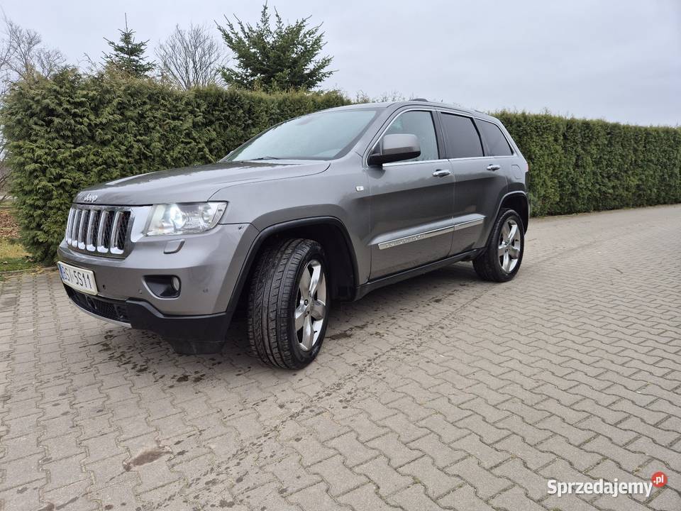 Jeep Grand cherokee 30CRD Overland Europa Siemiatycze