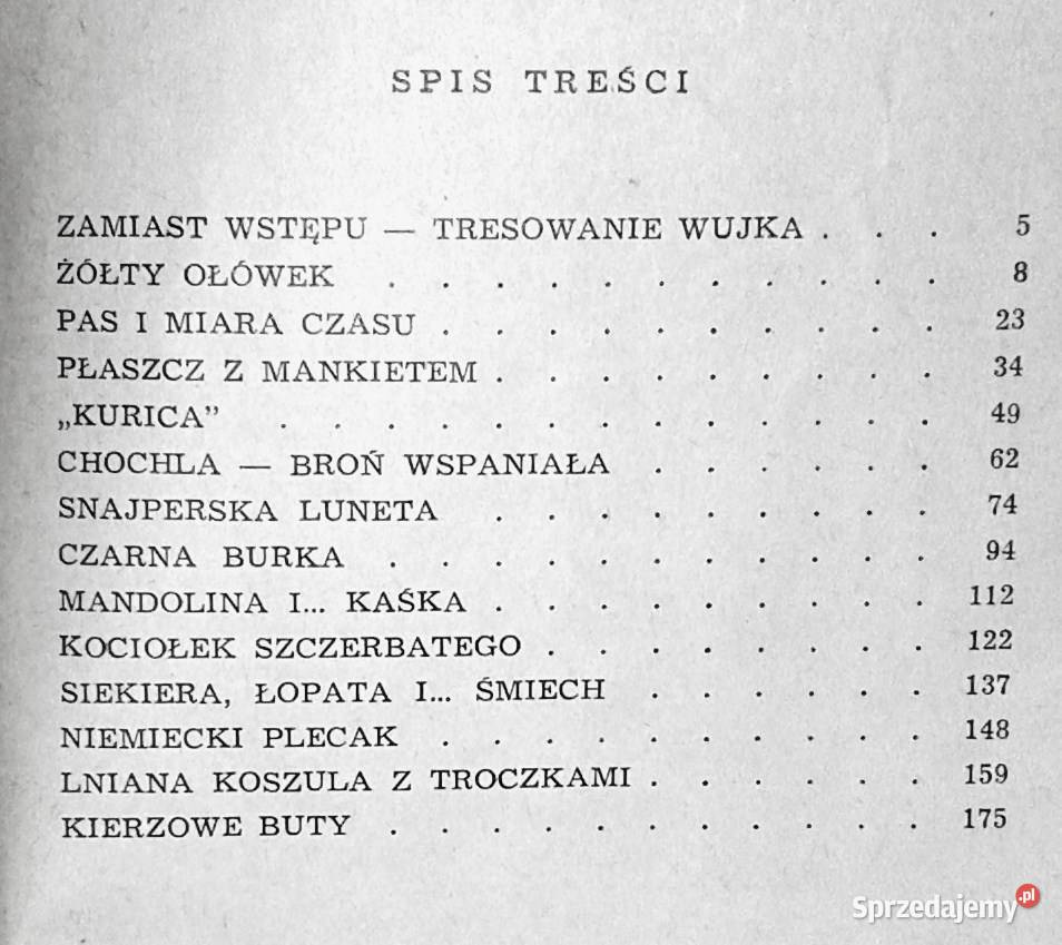 13 wujkowych opowieści o żołnierskim ekwipunku Chełm sprzedam