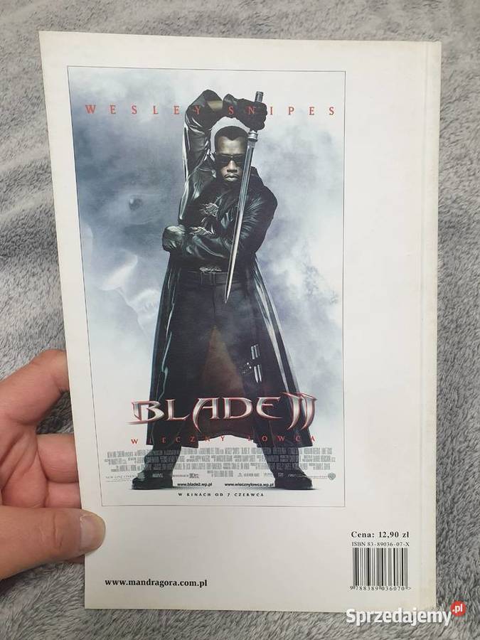 Blade II wydanie 1 Mandragora 2002 Rok wydania 2002 Komiksy Gdynia