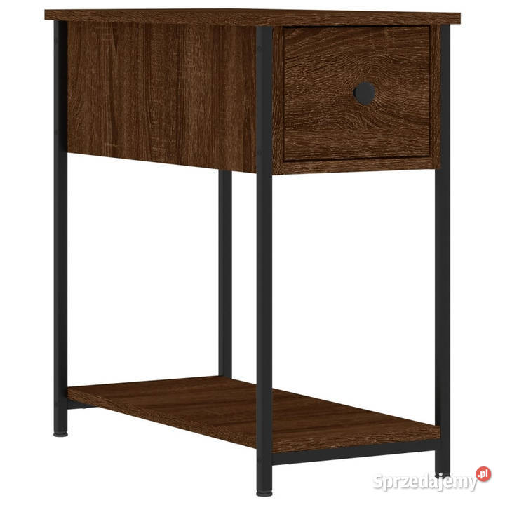 Szafka nocna brązowy dąb 30x60x60 materiał Warszawa