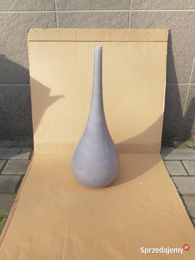 Klosz do lampy szklany MURANO GLASS SZARY Abażury i klosze Warszawa