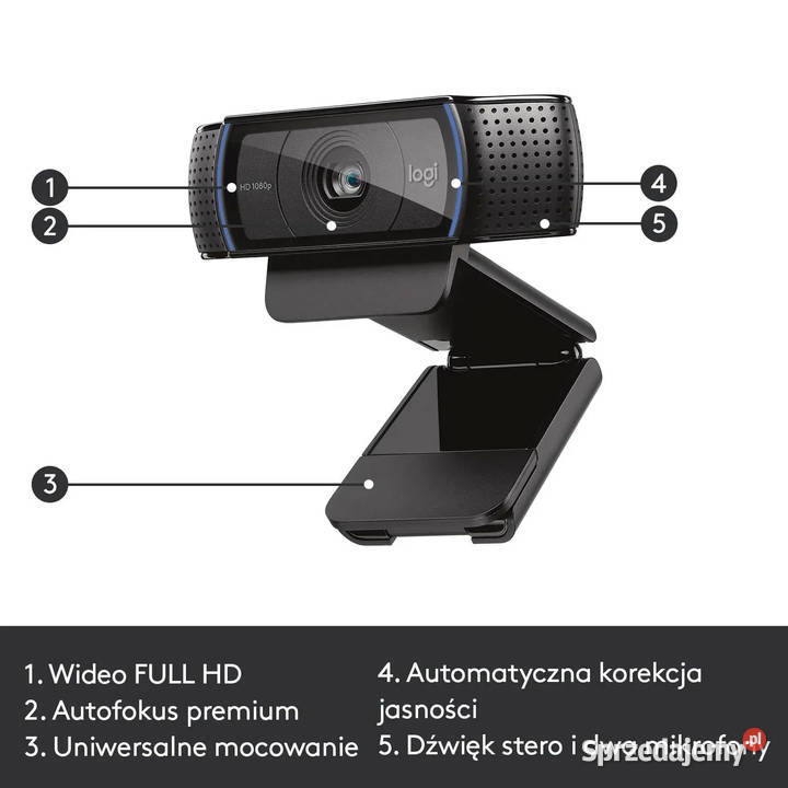 Kamera internetowa Logitech C920 PRO HD WEBCAM