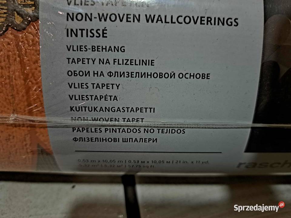 Tapeta 2 rolki na flizelinie Rasch kwiaty na Złotniki Kujawskie