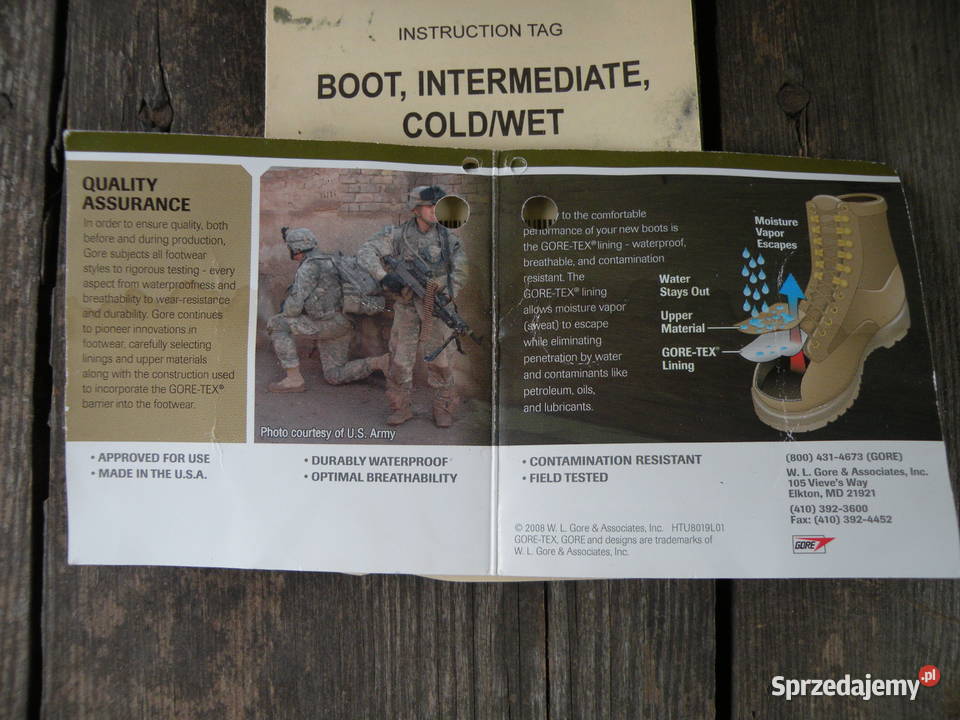 Buty Wellco goretex VIBRAM 13 12 R Militaria dolnośląskie Wrocław
