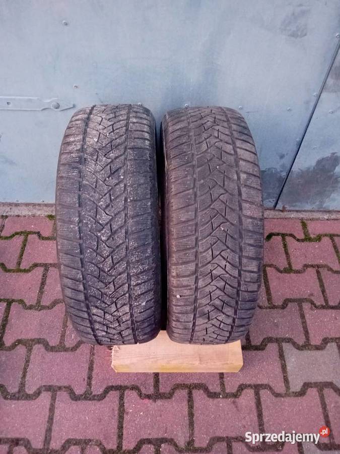 Opony zimowe dunlop 21560r16 16cale mazowieckie Dąbrówka