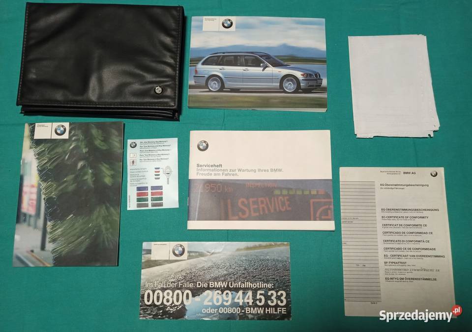 BMW SERIA 3 E46 TOURING Instrukcja Obsługi Łódź