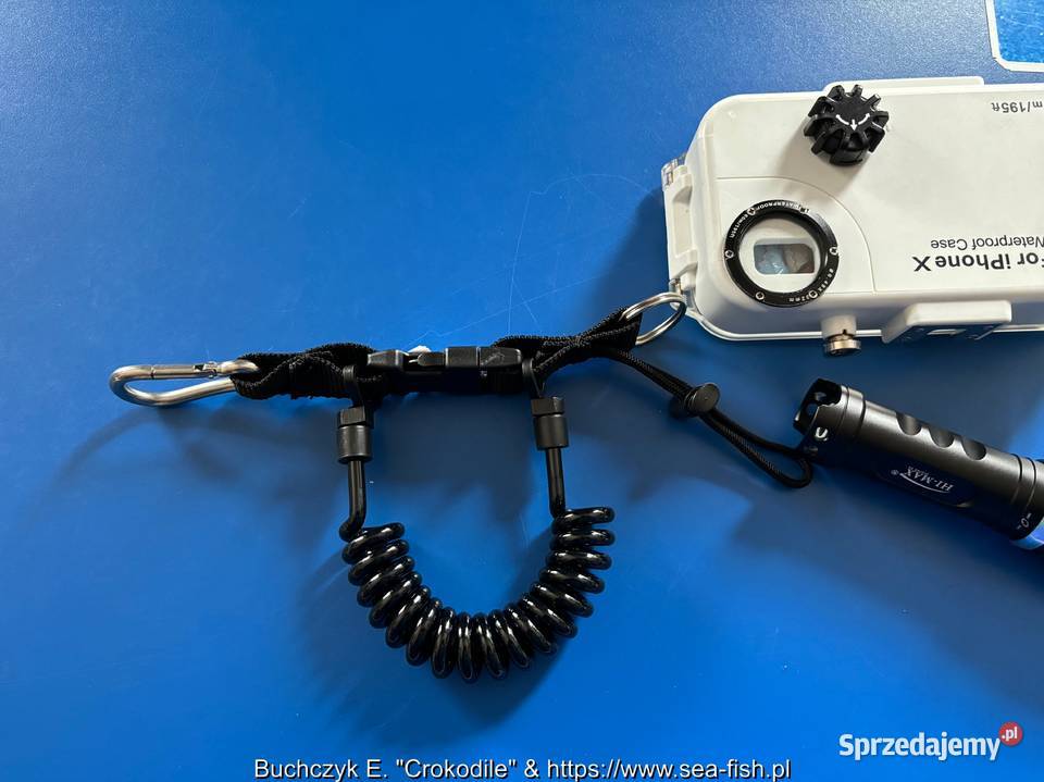 Spirala uchwyt do latarki aparatu itp Bytom