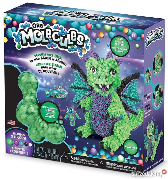Molecules 10000 Zestaw Kreatywny Plastyczny 5 5 lat+