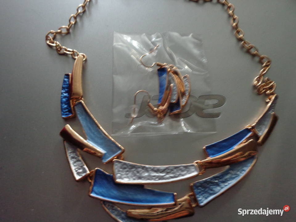 nowoczesne nowe damskie korale plus kolczyki Poznań