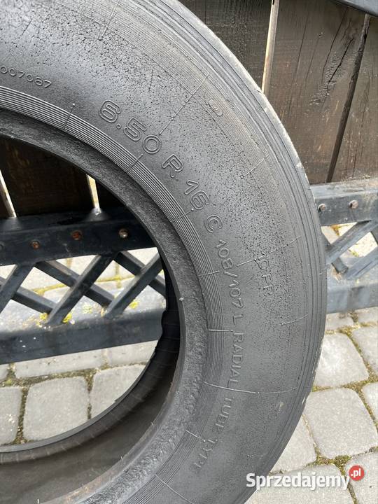 Opona 650 R16C STOMIL Olsztyn do żuka stan 163cale Zwoleń