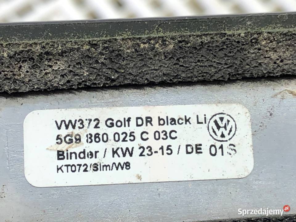 RELINGI DACHOWE VW GOLF VII Kombi 5G9860025C