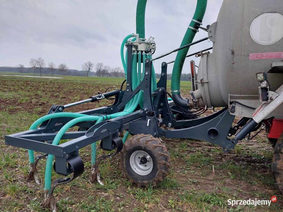 aplikator do gnojowicy o szerokości roboczej 5 m Brzeziny