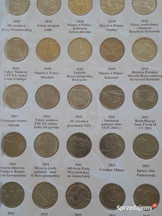 2 i 5 okolicznościowe Komplet Klaser Mennicze Konin