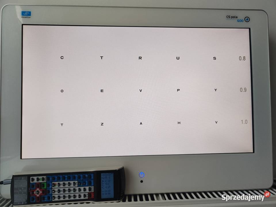 Wyświetlacz optotypów Essilor CS Pola 600 z Lublin