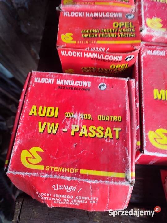 Klocki hamulcowe firmy Steinhof Dulcza Wielka