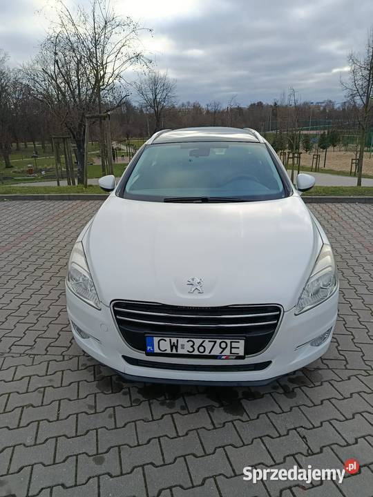 Peugeot 508 SW biała perła nowy rozrząd kujawsko-pomorskie Włocławek sprzedam