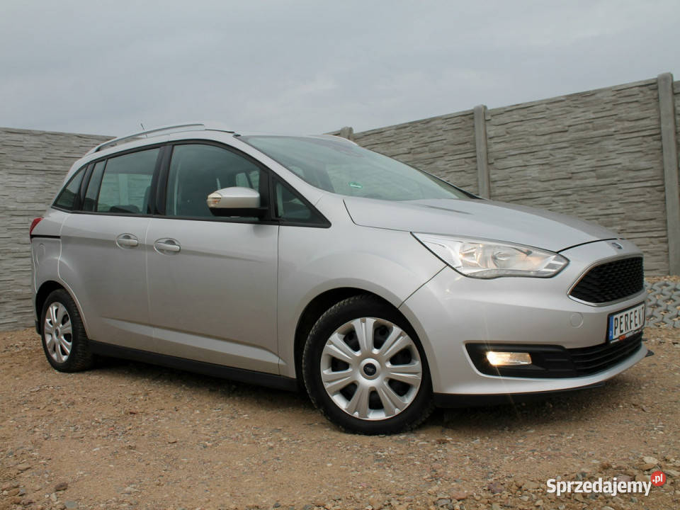 Ford Grand C 15 D 120 Automat NAVI Grzane FOTELE Grand C-MAX Zielenin