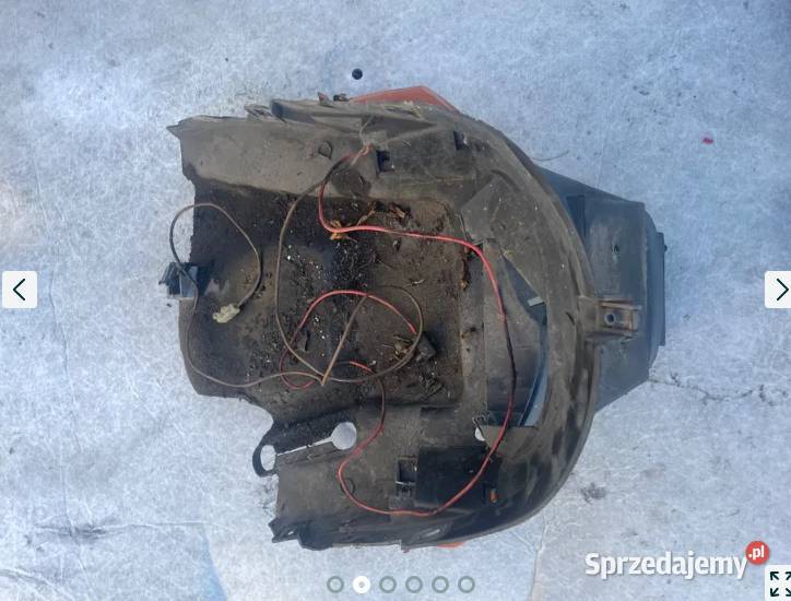 Osłona mocowanie rejestracji kierunkowskazy tył Motoryzacja