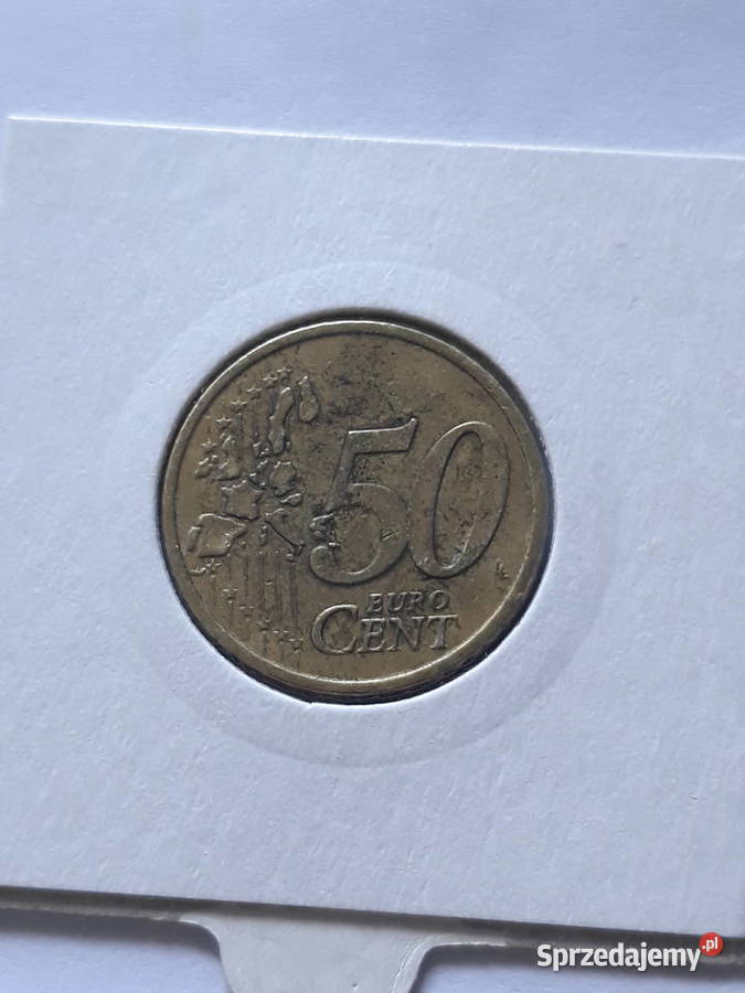 50 Eurocentów Francja 19992001 r Numizmatyka wielkopolskie Konin