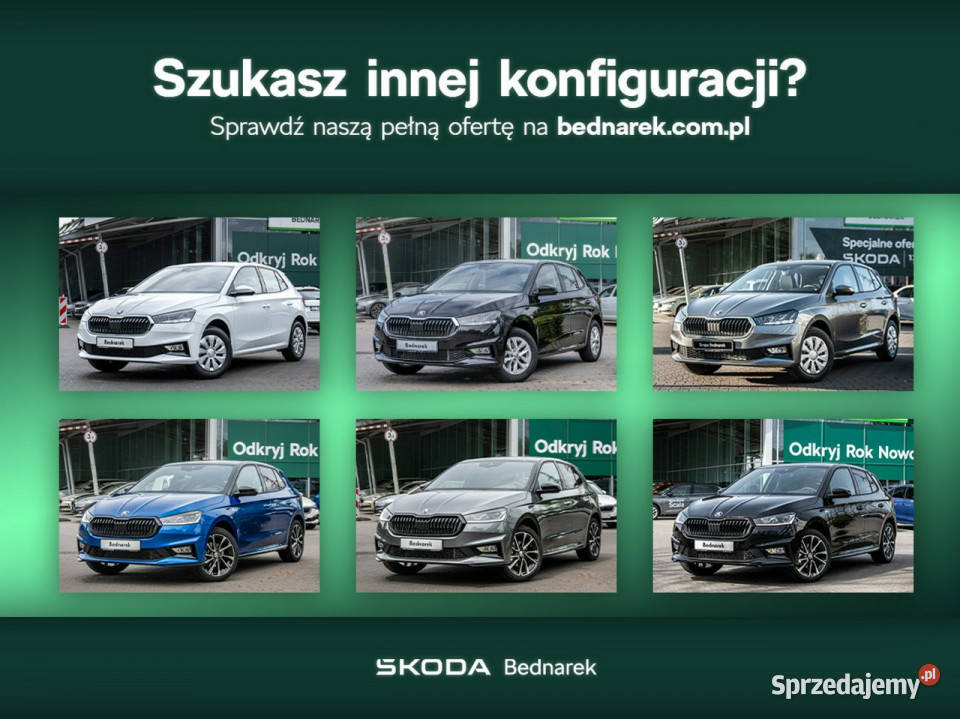 koda Fabia Drive 10 TSI 95 Dostępny ręki IV 2021 ogranicznik prędkości Łódź