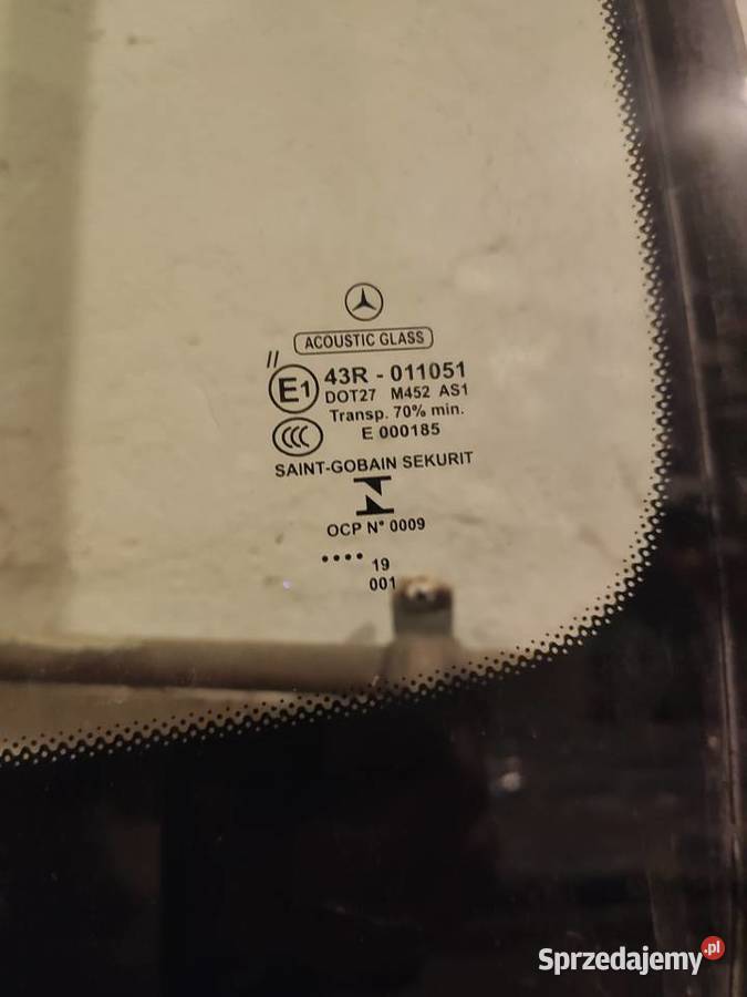 Mercedes GLC AMG Szyba przednia Rok produkcji 2019 Stalowa Wola