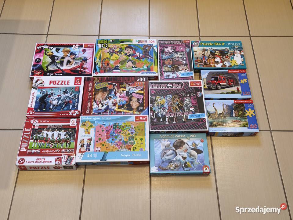 Puzzle Bierdonka Czarny Kot MH Polska Puzzle Łódź