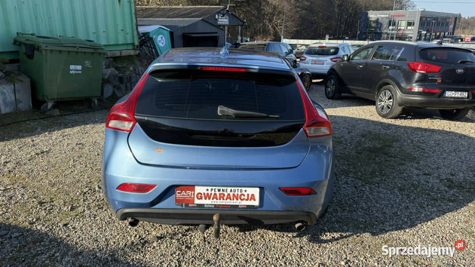 Volvo V40 20 d3 150 204 ledy bi xenon wstyd park niebieski Gdańsk