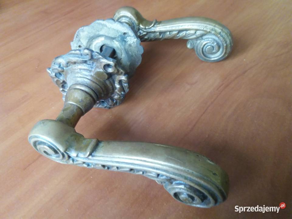 klamka mosiężna Pozostałe śląskie