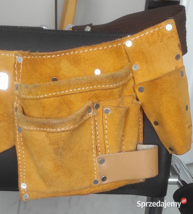 Skórzany pas narzędziowy monterski Rudziniec